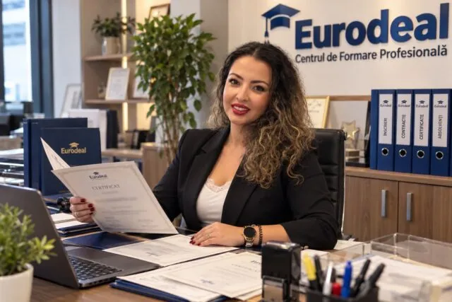 Gabriela Panait, omul din spatele comunicării și organizării Eurodeal. Profesionalism, empatie și atenție pentru fiecare cursant